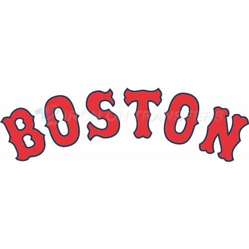 Boston Red Sox Iron-on Stickers (Heat Transfers)NO.1468